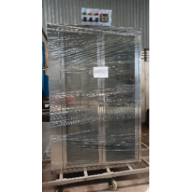 Tủ ủ nóng 2 cửa đẩy xe lò vào